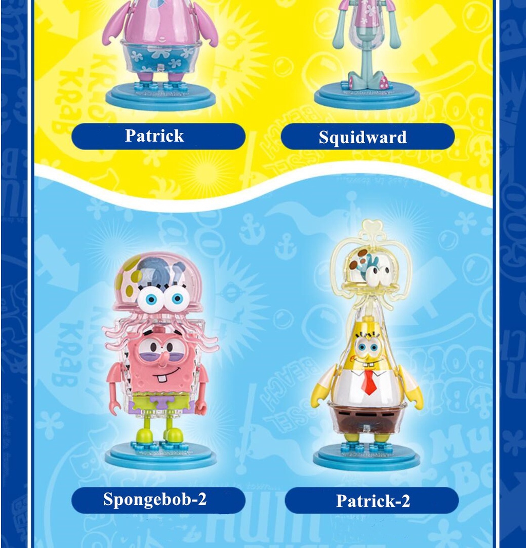 【New】SpongeBob Jellyfish Series Blind Box Random Style