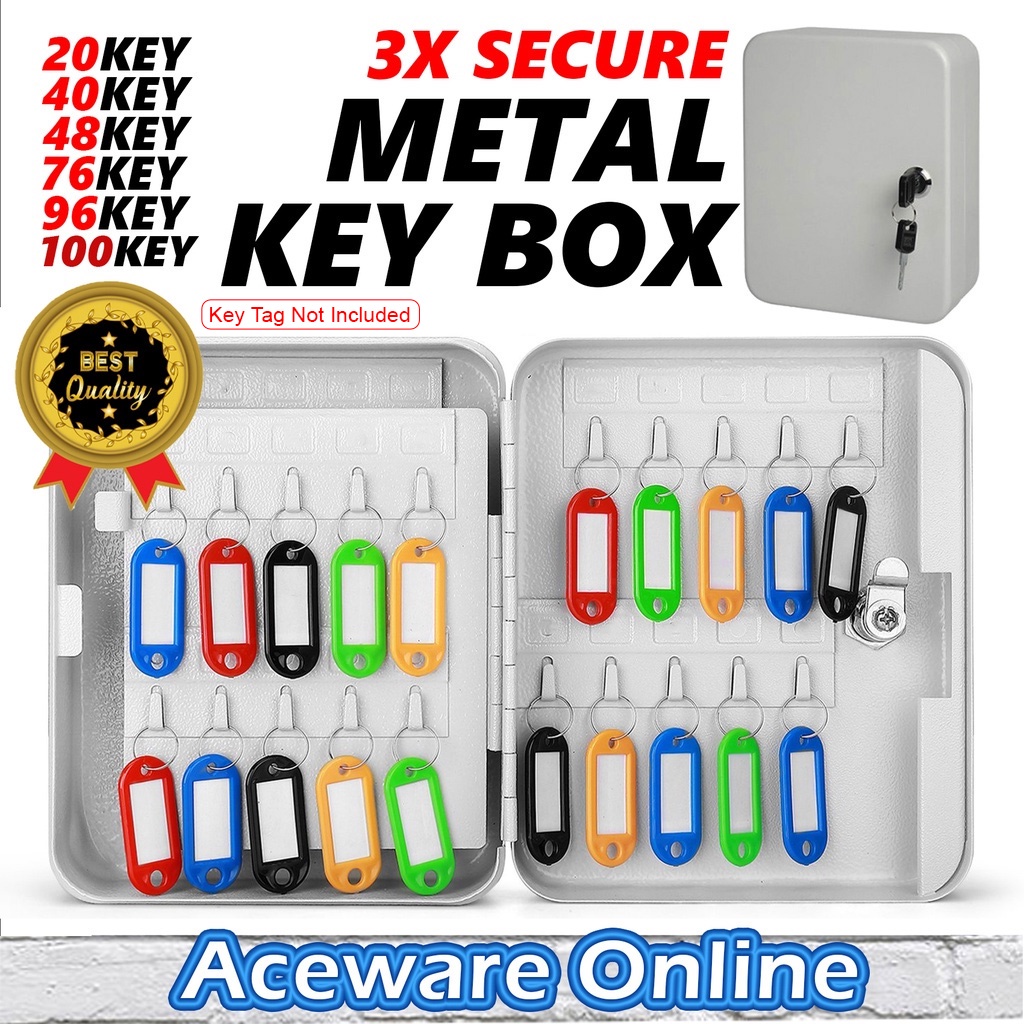 Key Holder Box Metal Key Box Wall Home Key Storage Box Key Box Key