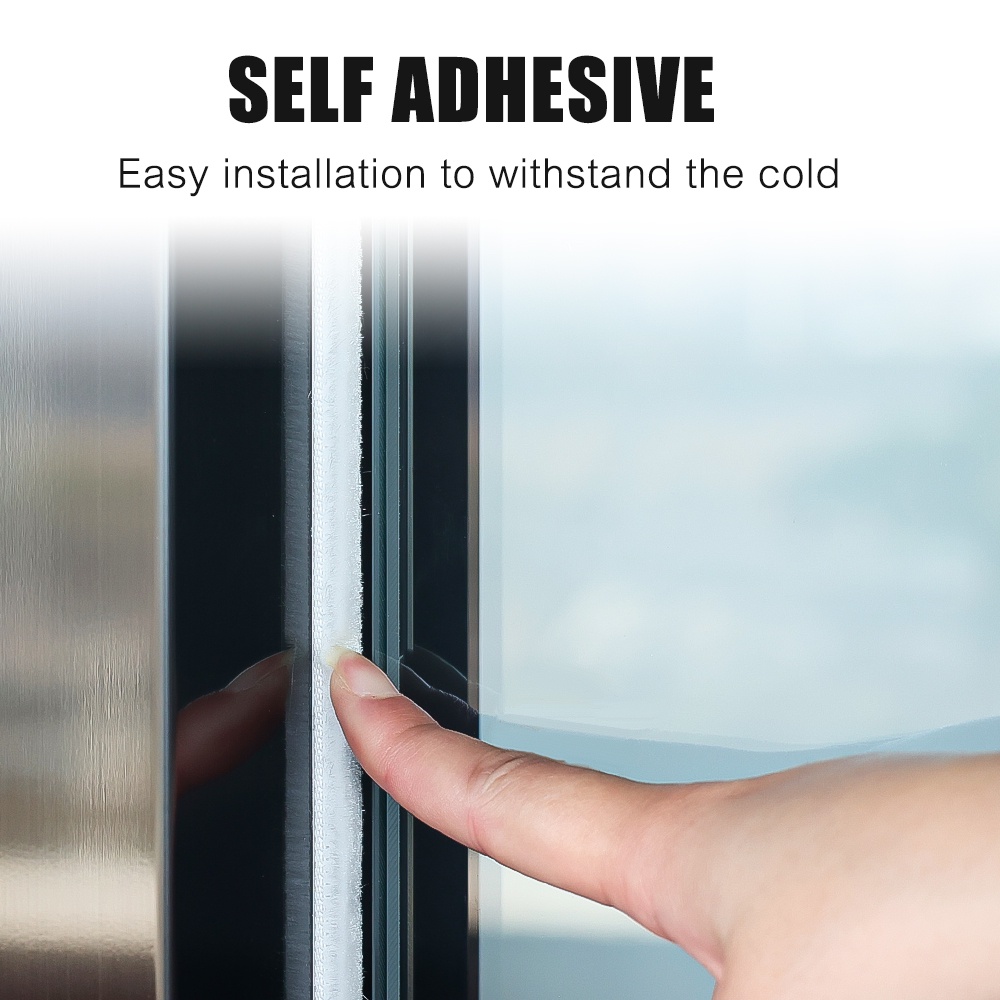 Window Sound Insulation Strip Gap Filler Sealer 5M Self Adhesive Seal ...