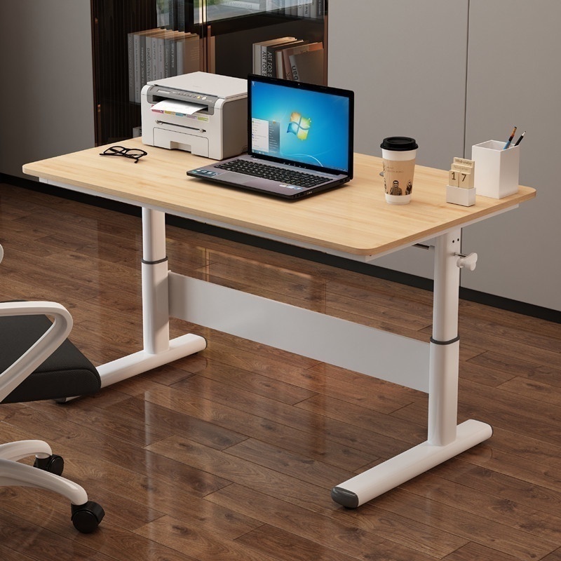 Adjustable Table Ergonomic Standing Table Moveable Height Study Table
