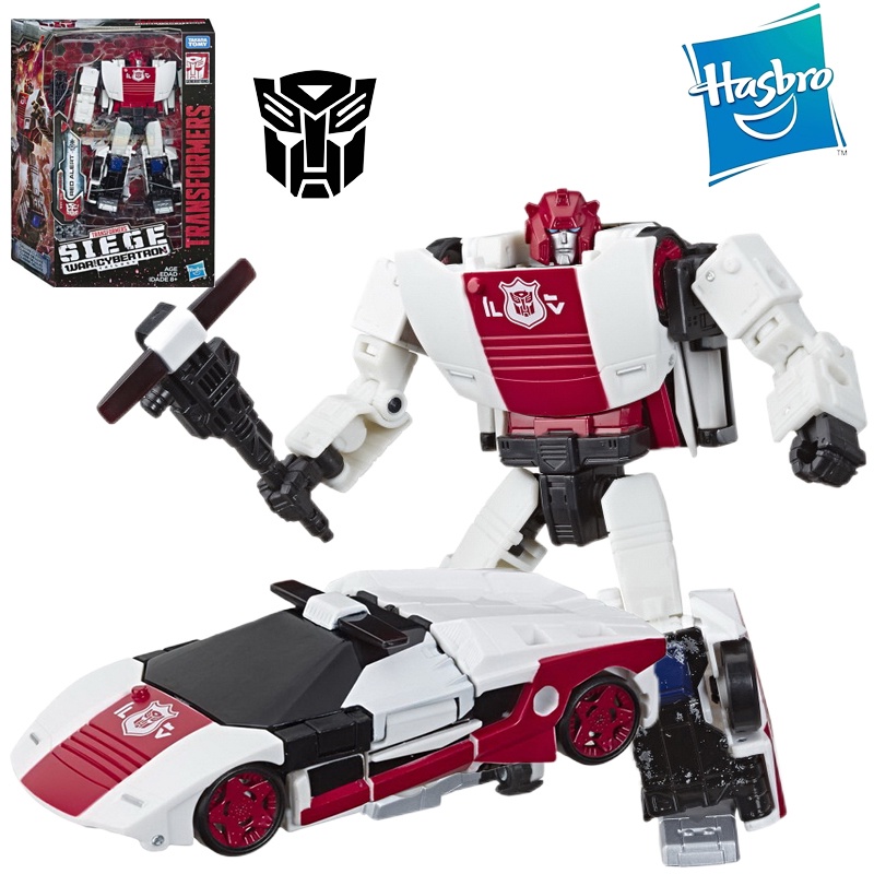 Transformers War For Cybertron Siege Deluxe Class Action Figures - Red Alert, Sideswipe & Hound Robot Car Toys