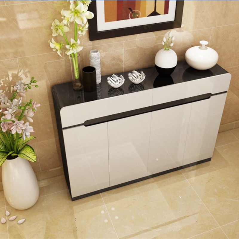 White high gloss shoe on sale storage