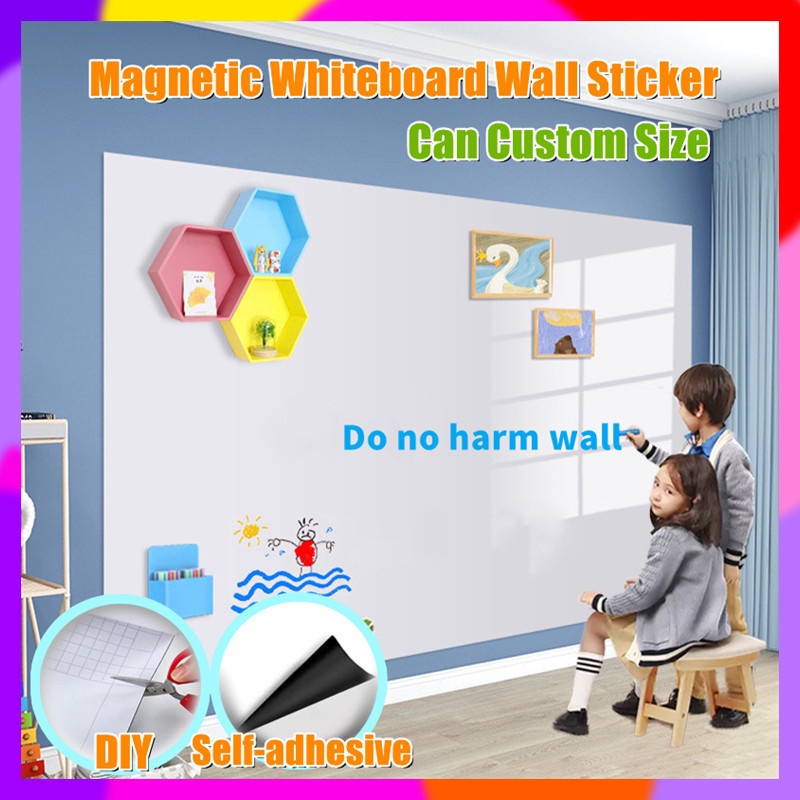 Whiteboard, Blackboard Removable Peel & Stick Wall Sticker
