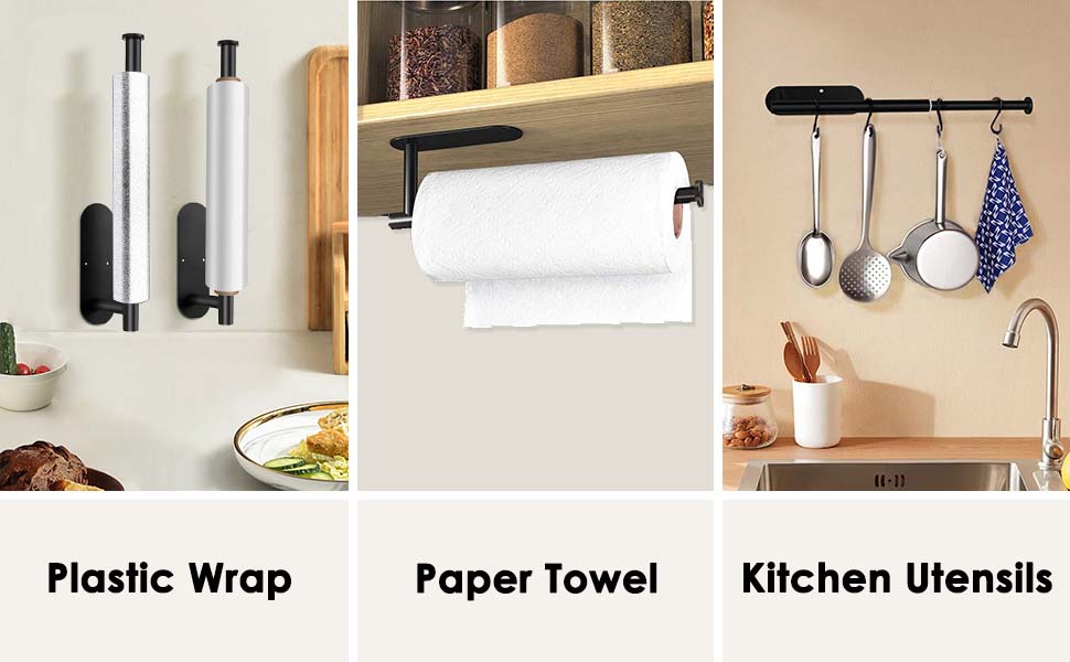 Plastic paper towel holder under cabinet hotsell