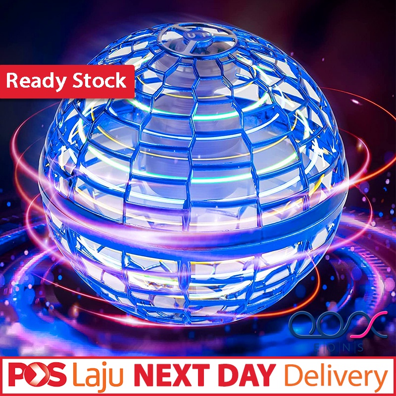 DROP RESISTANT USB Rechargeable Flynova Pro UFO Flying Ball Magic ...
