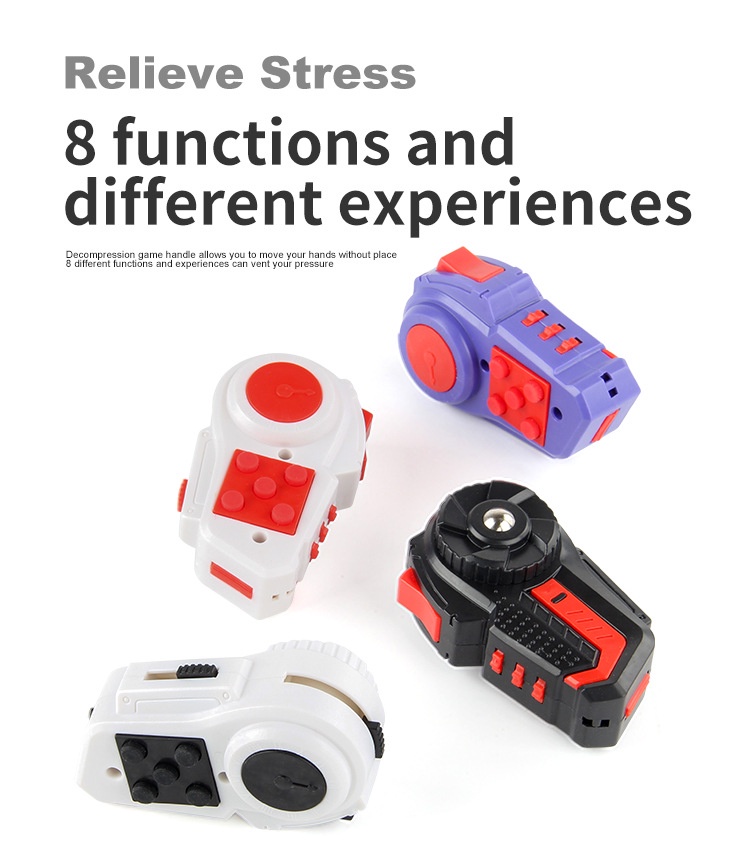 Fidget Anti-Stress Relief Magic Cube Decompression Toys Autism ADHD ...