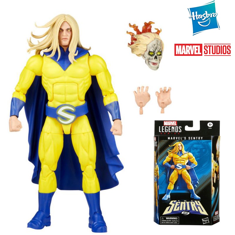 Hasbro Marvel Legends Sentry Zombie Head Carving 16Cm Action Figure ...