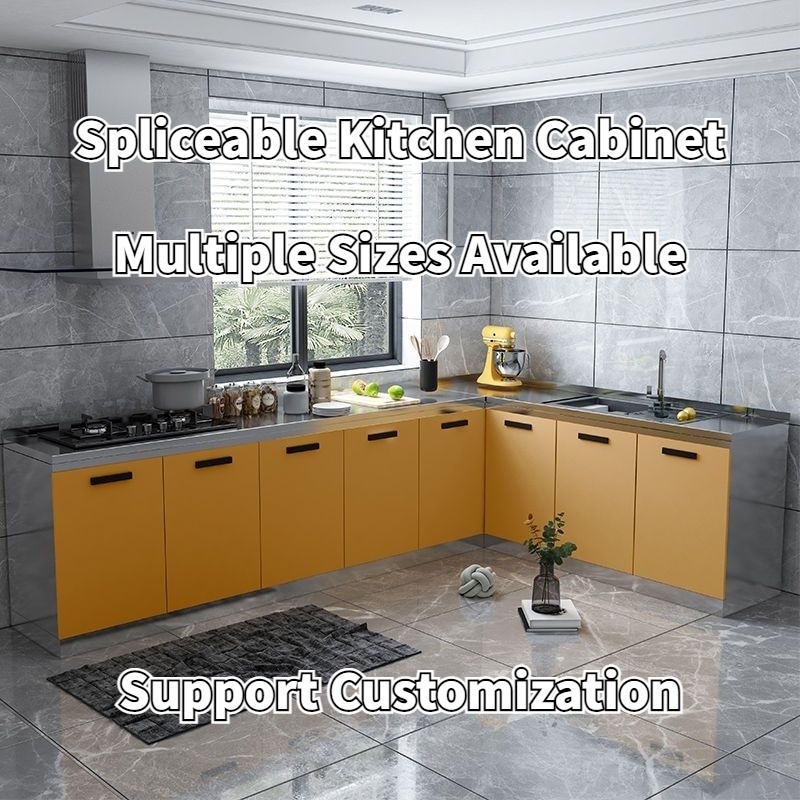 Theshy Stainless Steel Cupboards Kitchen Sink Lockers