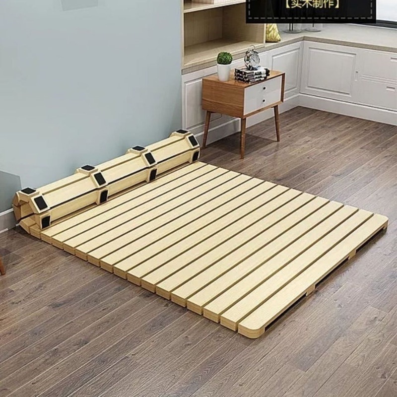 Solid Wood Bed Board Tatami Breathable Mattress Frame Moistureproof