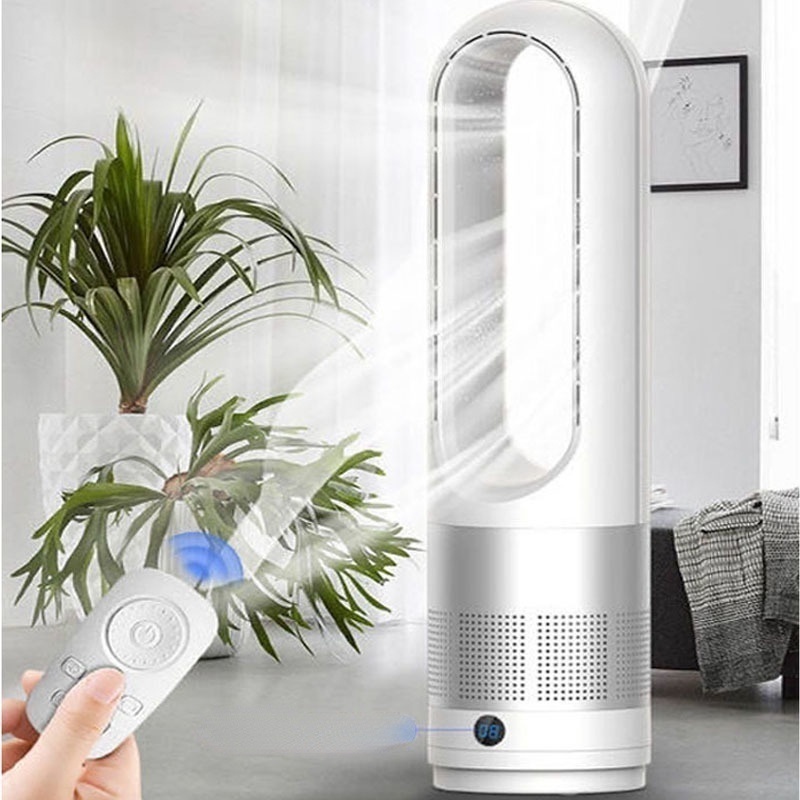 Leafless Fan Household Remote Control Cooling Fan Silent Air