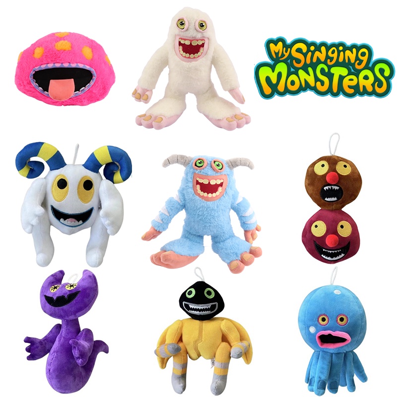 Rare Monsters My Singing Mammott Maw Plush Toy Soft Doll Birthday Gift ...