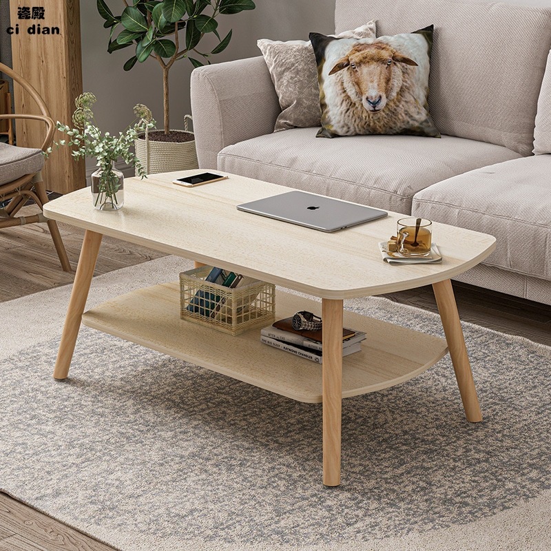 European Style Coffee Table Home Multilevel Soaking Tea Table Modern
