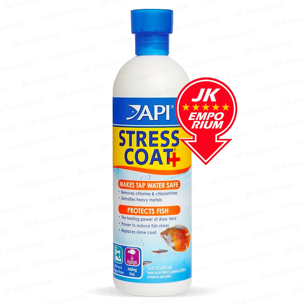 API Stress Coat Aquarium Water Conditioner, 1,9 Liter Fles