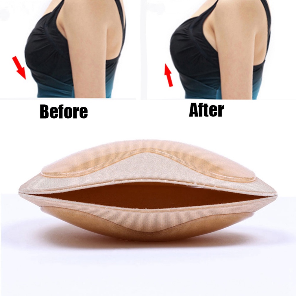 ZXYOUPING 3 Pairs Push Up Pads Push Up Cushion Chest Breathable Pad ...