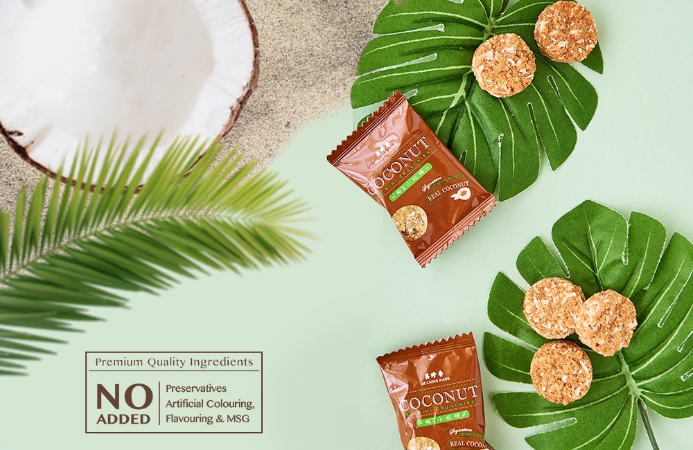 Bee Cheng Hiang Coconut EZ Mini Crunchies | Shopee Singapore