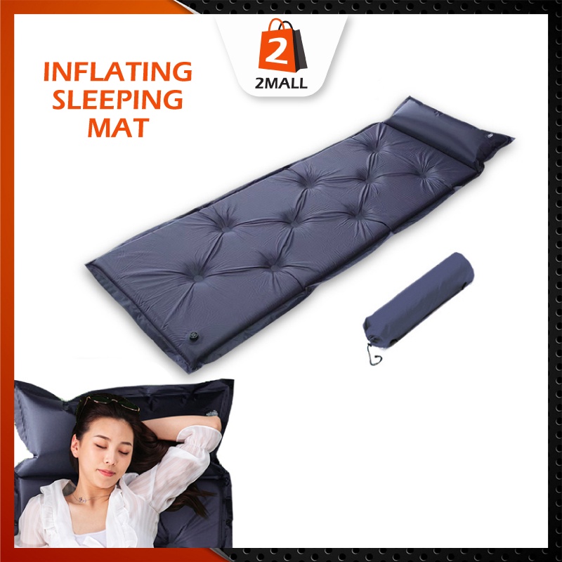 2MALL Auto Inflatable Sleeping Mat Bed Outdoor Camping Inflating Air ...