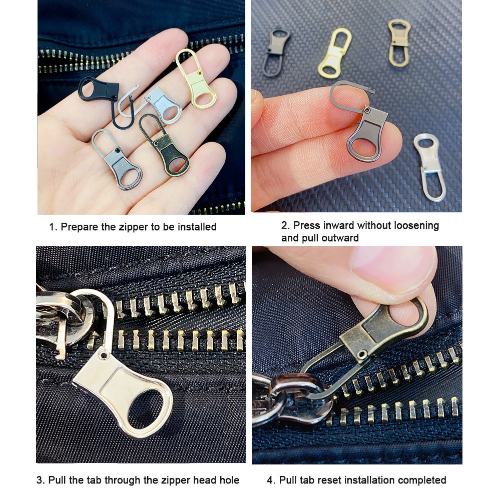Universal Accessories DIY Instant Zipper Repair Kit Daily Sewing Craft ...