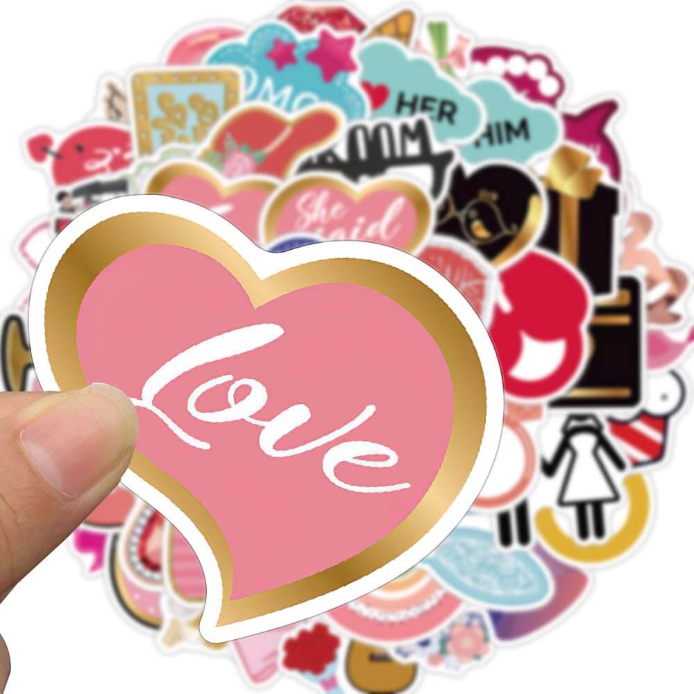 Valentine Day Stickers Love Stickers Lovers Sticker Gift Love Diy Sticker Love