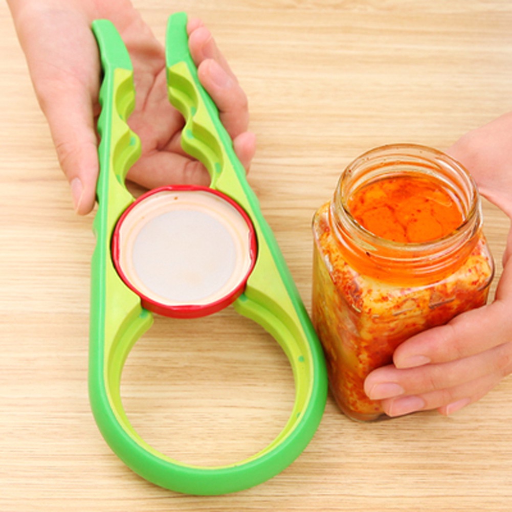 Creative 4-in-1 Jar Opener Multifunctional Can Opener Jar Lid Gripper ...