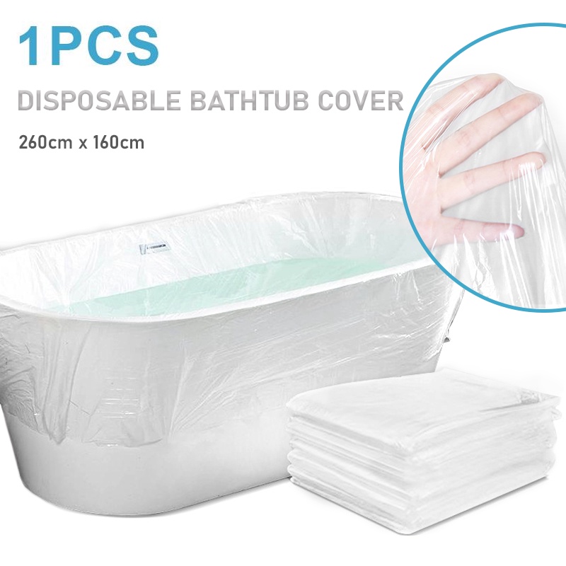 Disposable Bathtub Lining Cover Bacteriaproof Plastic Film Liner