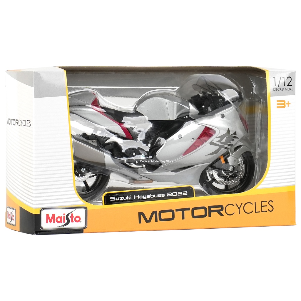 Maisto 1:12 Suzuki Hayabusa 2022 Die Cast Vehicles Collectible