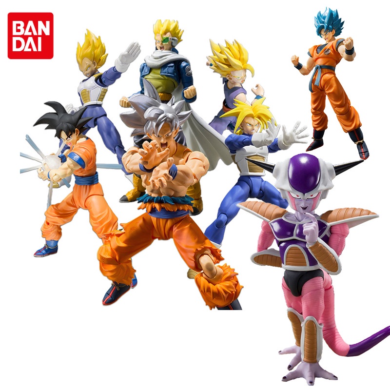 Bandai Dragon Ball Z Anime Figure SHF Master Roshi Gohan Vegeta Goku ...