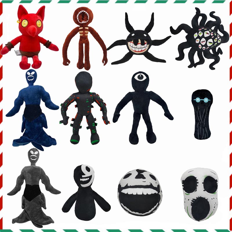 1850cm Roblox Doors Plush Rainbow Friends Robot Oneeyed Plush Screech