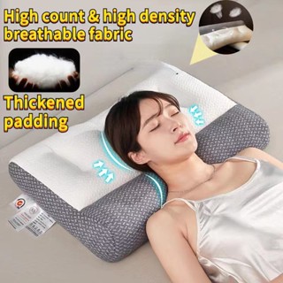 Cervical Pillow Inflatable Heated Neck Pain Cassia Buckwheat Husk