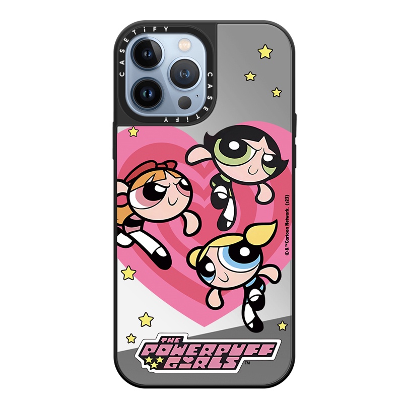 Casetify powerpuff girl）casing for iPhone 14 13 12 11 pro max X 