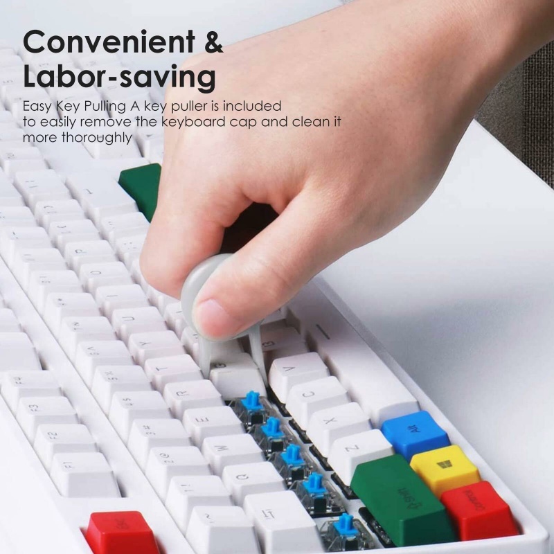 Stainless Steel Shaft Keycaps Remover Mechanical Keyboard Keycap Switch ...