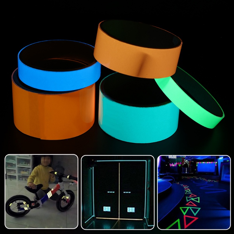 Luminous Tape Car Styling Reflective Self-adhesive Sticker Glow In Dark ...