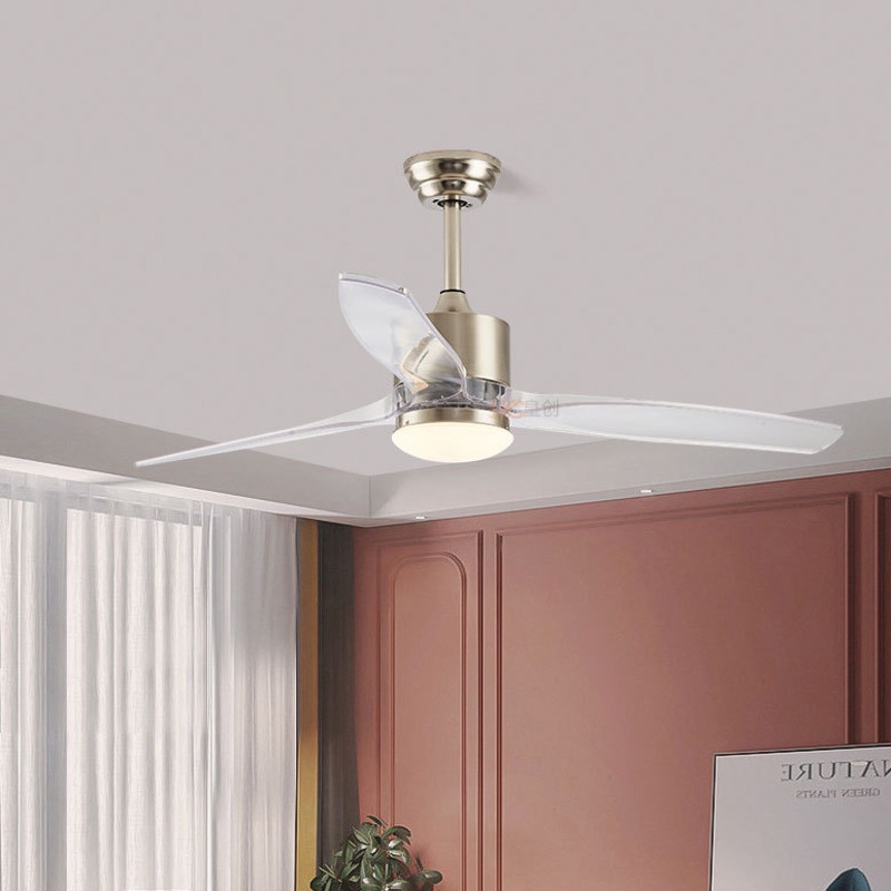 Ceiling Fan With Light New 52" Inverter Ceiling Fan Light Living Room