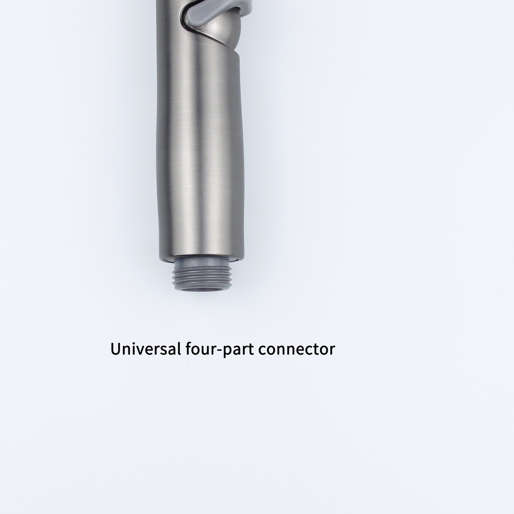 Handheld Toilet Bidet Sprayer Kit – Stainless Steel, Modern Design, Complete With Hose & Mount