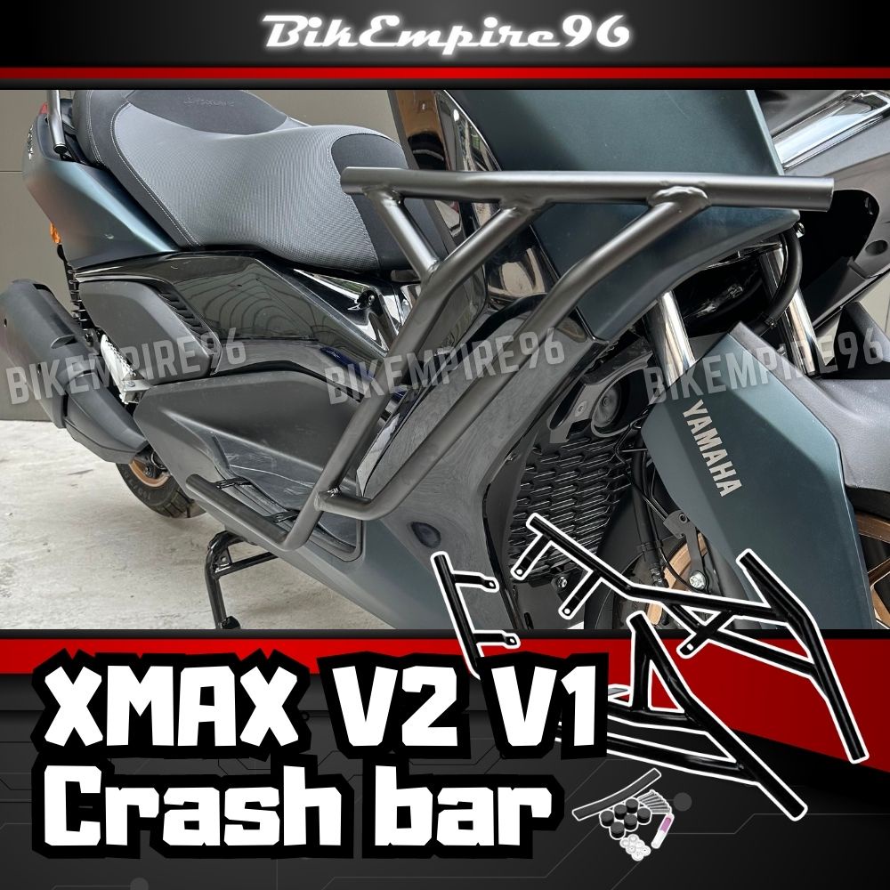 Yamaha Xmax V2 2023 Crash Bar Xmax V1 1722 Crash Bar Xmax V2 Crash Bar Frame Heavy Duty Design