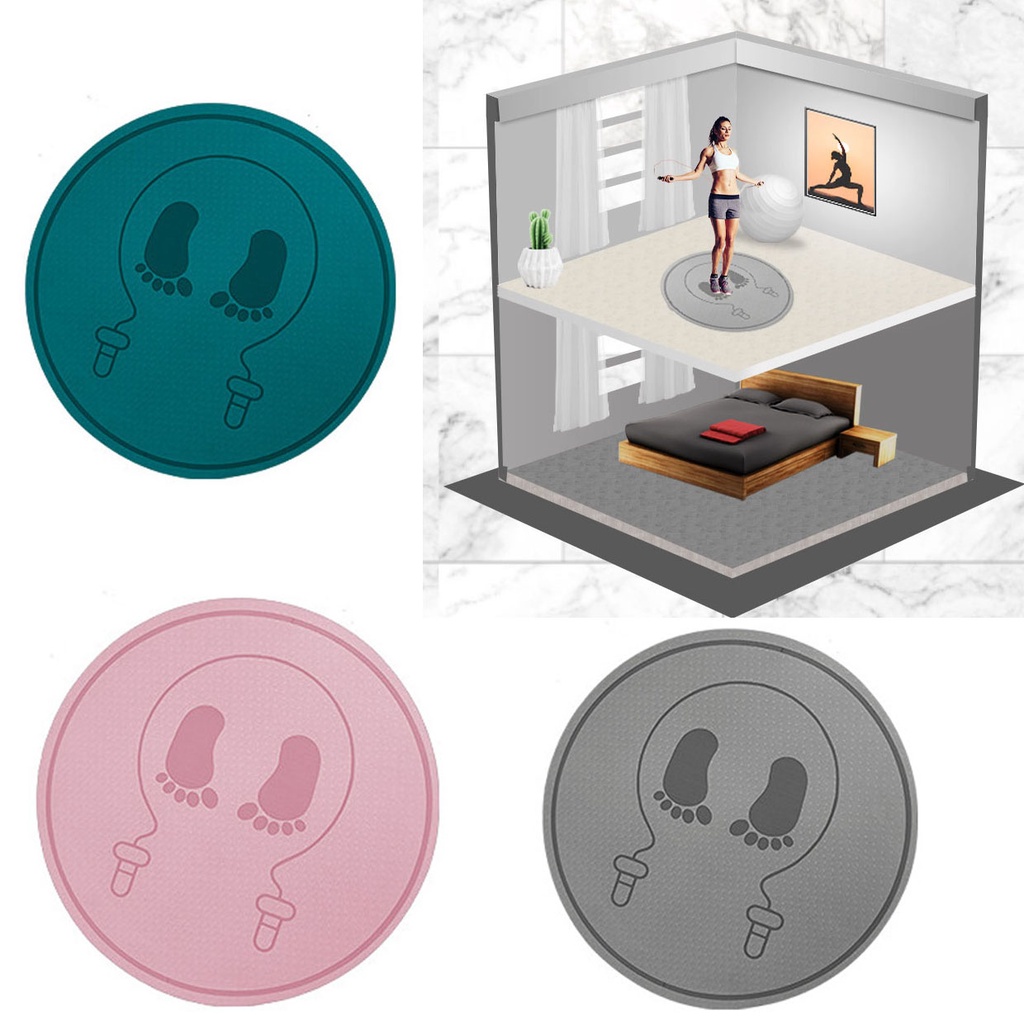 Premium Quality Yoga And Jump Rope Mat Thick And Durable Tpe Material