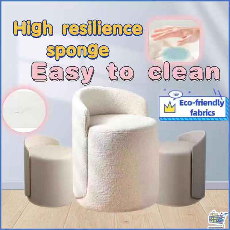 【SG Local Seller】Nordic Dining Make Up Dressing Stool Chair Bedroom