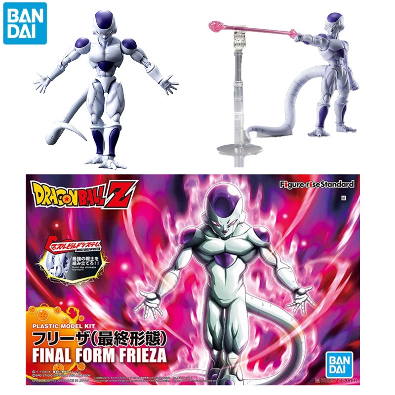 BANDAI Anime Figure Assembly Model Anime Dragon Ball Frieza Collection Figurerise Anime Action