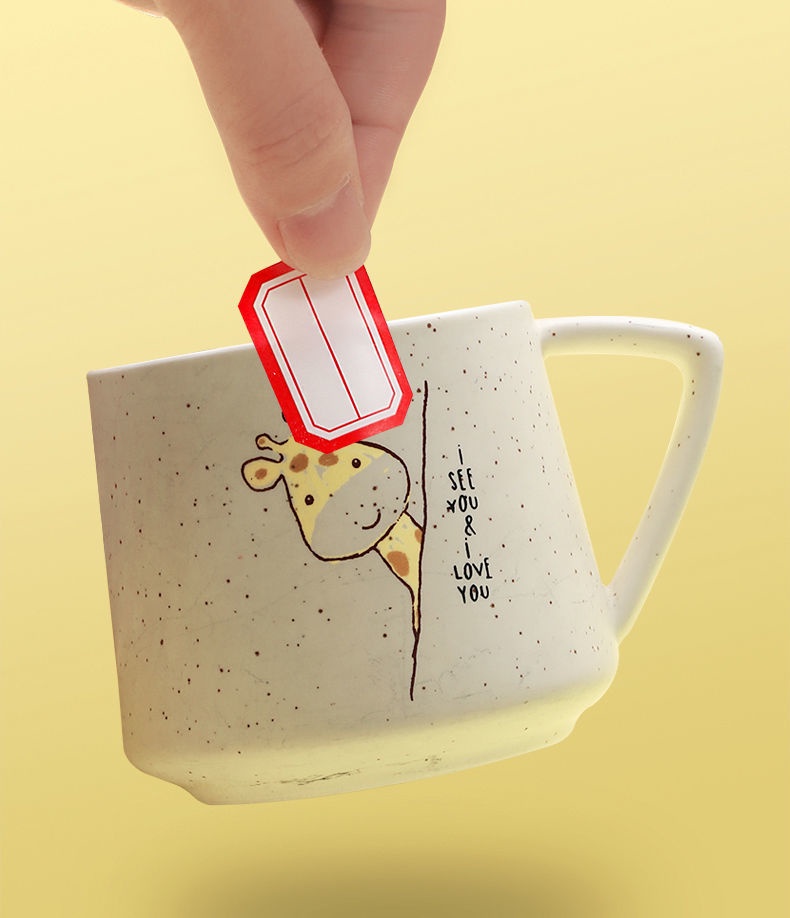 50 Sheets Paper Label Self Adhesive Sticky White Label Writable Name ...