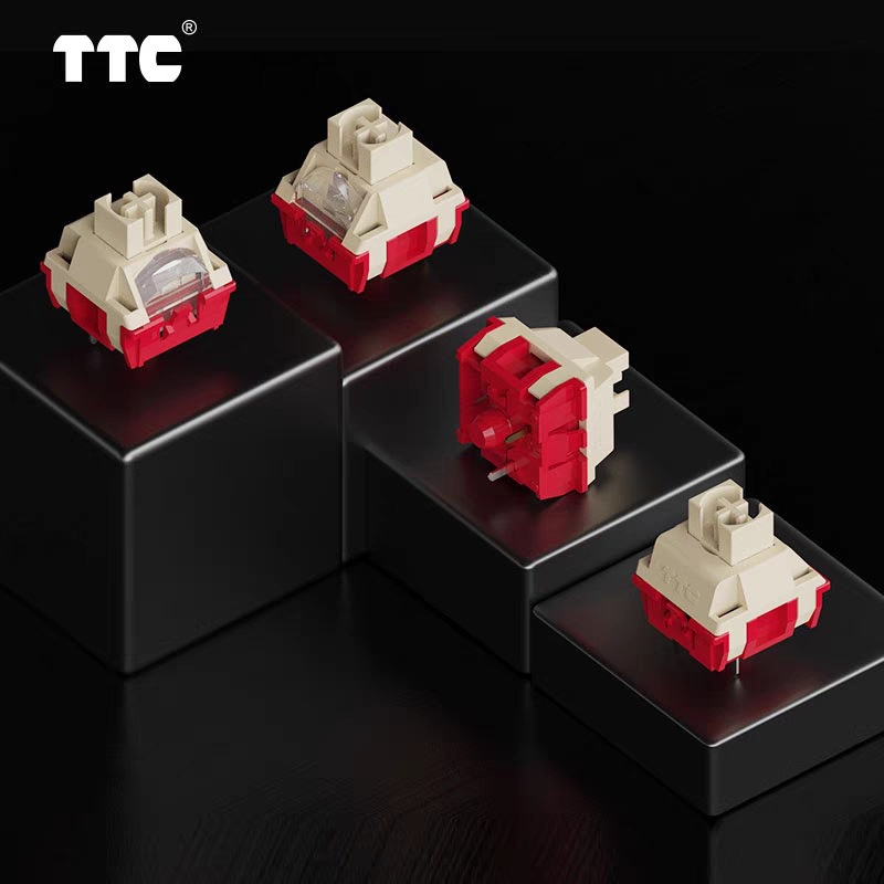 TTC switch Mechanical keyboard switch body TTC steel TTC gold Pink ...