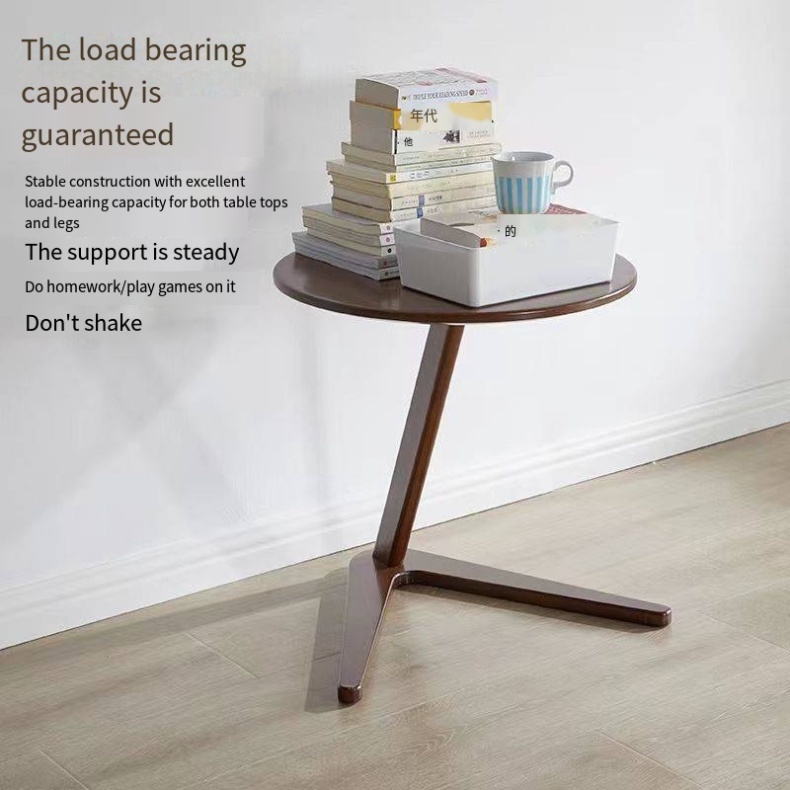 Nordic solid wood coffee table minimalist light luxury walnut living ...