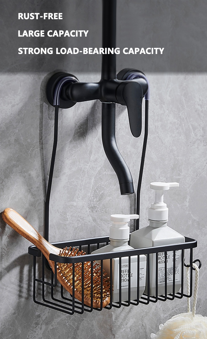 Bathroom Faucet Shelf Aluminium Hanger Shelves Rustproof Toilet ...