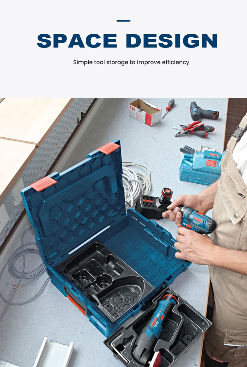 BOSCH L-BOXX 102 Carrying Case Professional Tool Box BOXX Kotak ...