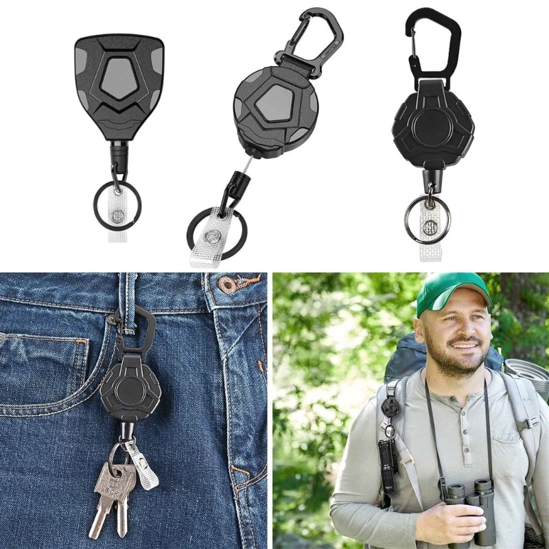 Elastic keychain on sale