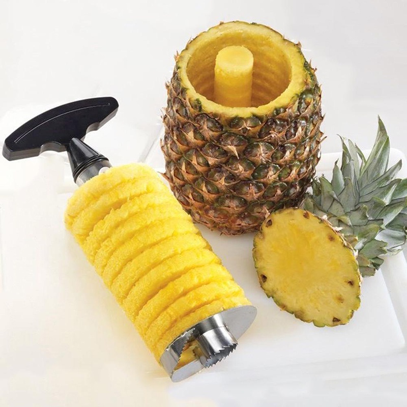 Stainless Steel Pineapple Peeler Knife Pineapple Corer Peeler Slicer ...
