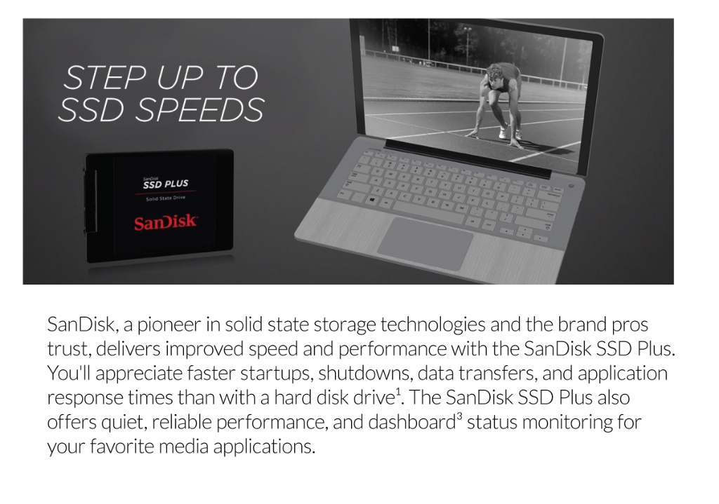 SanDisk SSD Plus Solid State Drive | Shopee Singapore