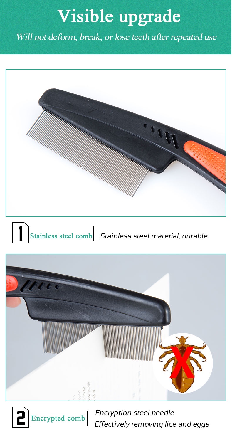 Y46 Farewell To Lice Disorder] CHONGXIN Lice Comb Easily Removes Lice ...