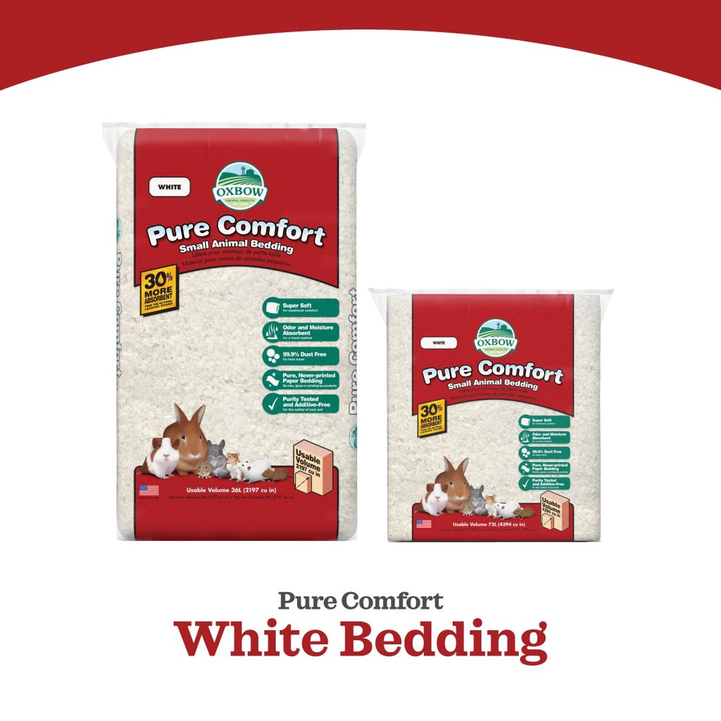 Oxbow Animal Health Pure Comfort Blend Small Animal Bedding - Feeders Pet  Supply