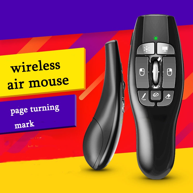New 2.4G Wireless Air Mouse With Scroll Wheel Remote Control Mini Fly ...