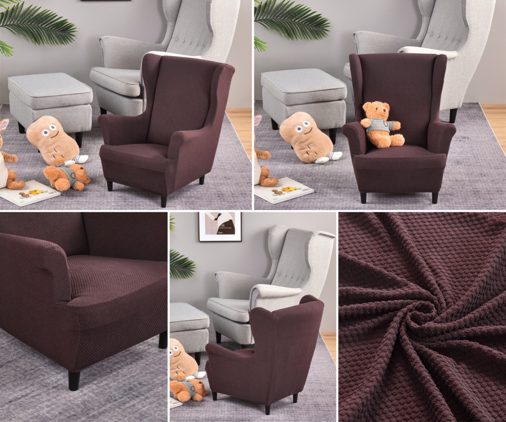 Kid's Size Wing Chair Cover Polar Fleece Children IKEA STRANDMON