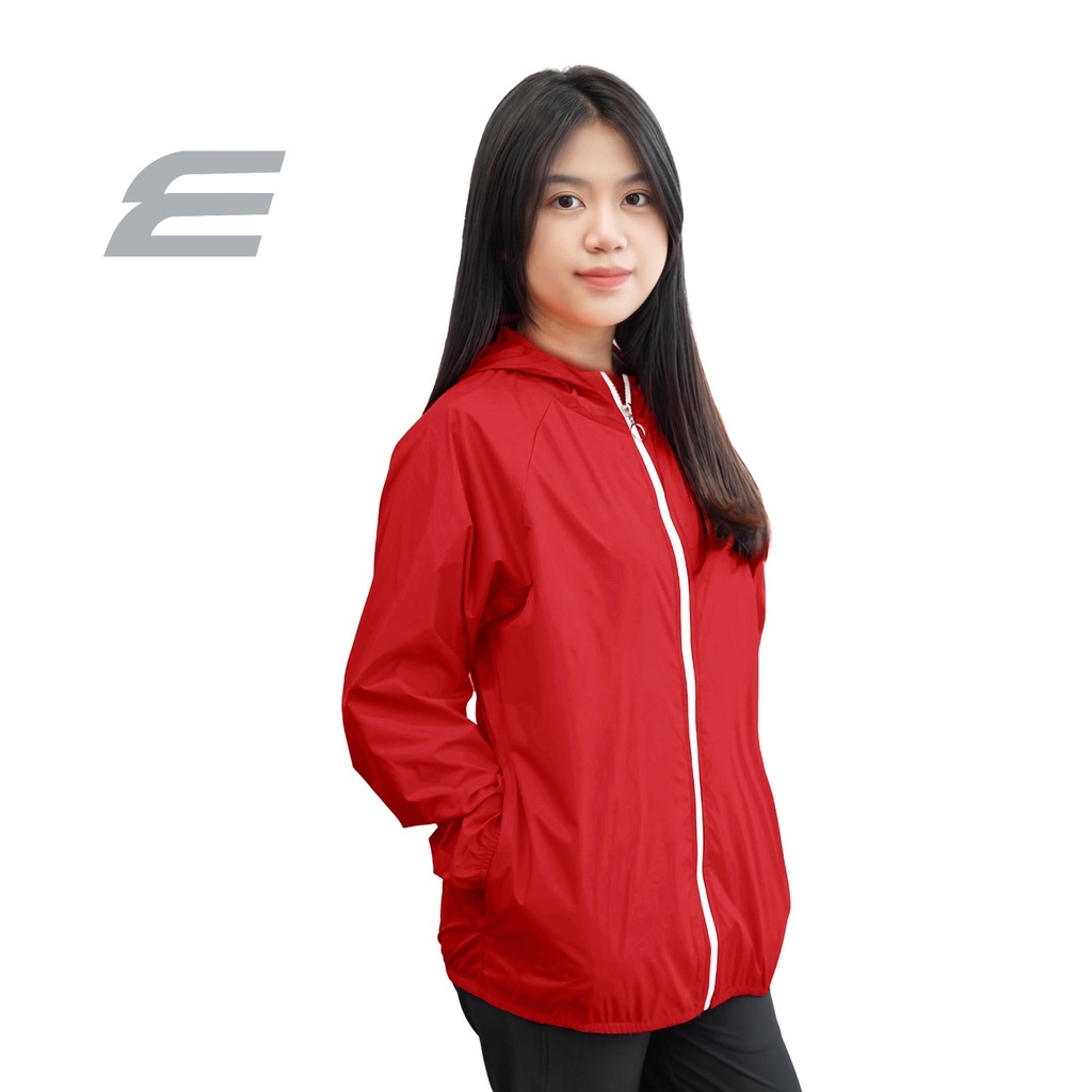 Red windbreaker clearance jacket